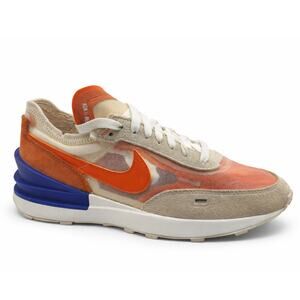 Nike Waffle One DC2533-200 Women’s 7 Retro Runner Mesh Suede Sneakers